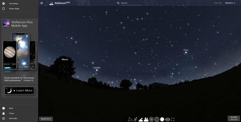 Stellarium Website